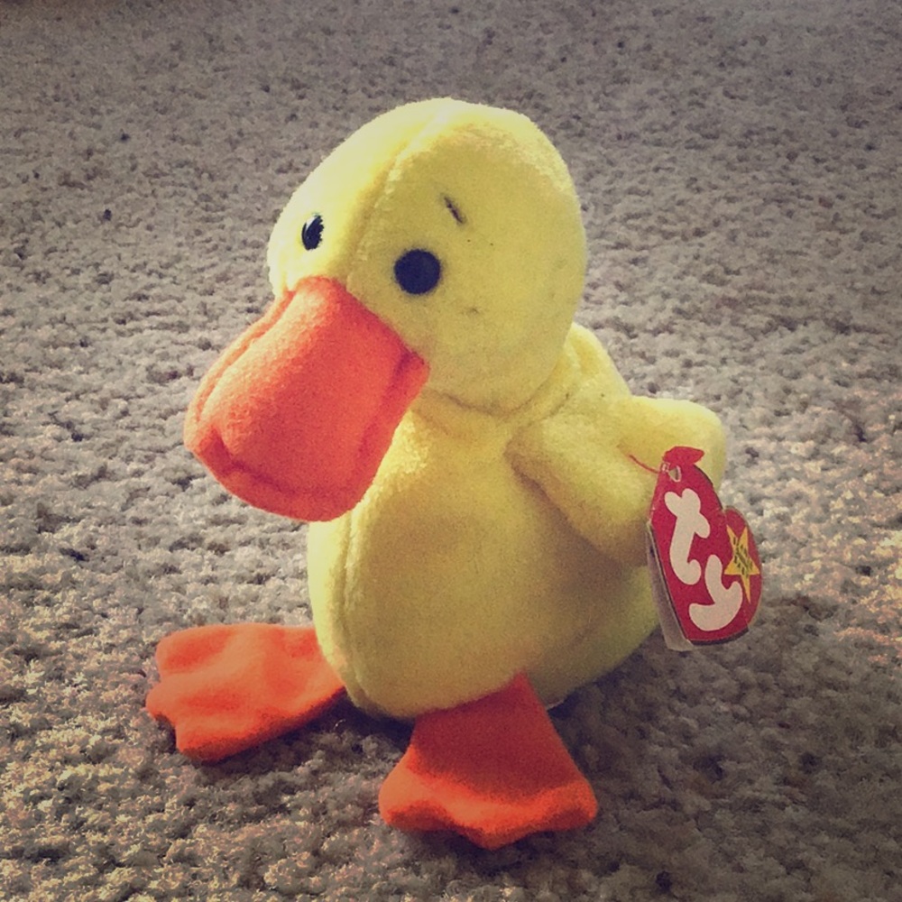 Ty Beanie Baby Quackers